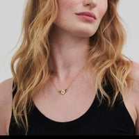 Image 3 of Fable Enamel Poppy Anemone Necklace