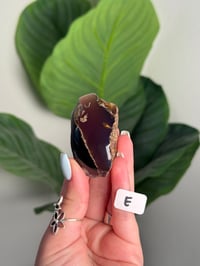 Image 5 of CHOOSE YOUR OWN HALF POLISHED BLUE SUMATRAN AMBER -INDONESIA- **UV REACTIVE**