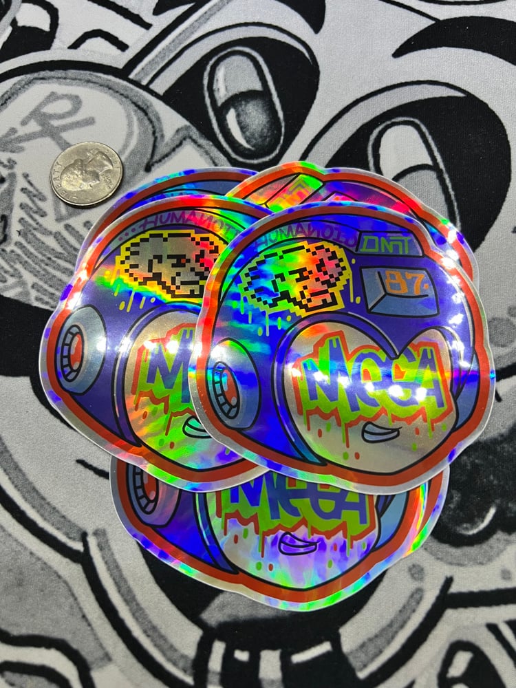 DMT Mega Man Stickers