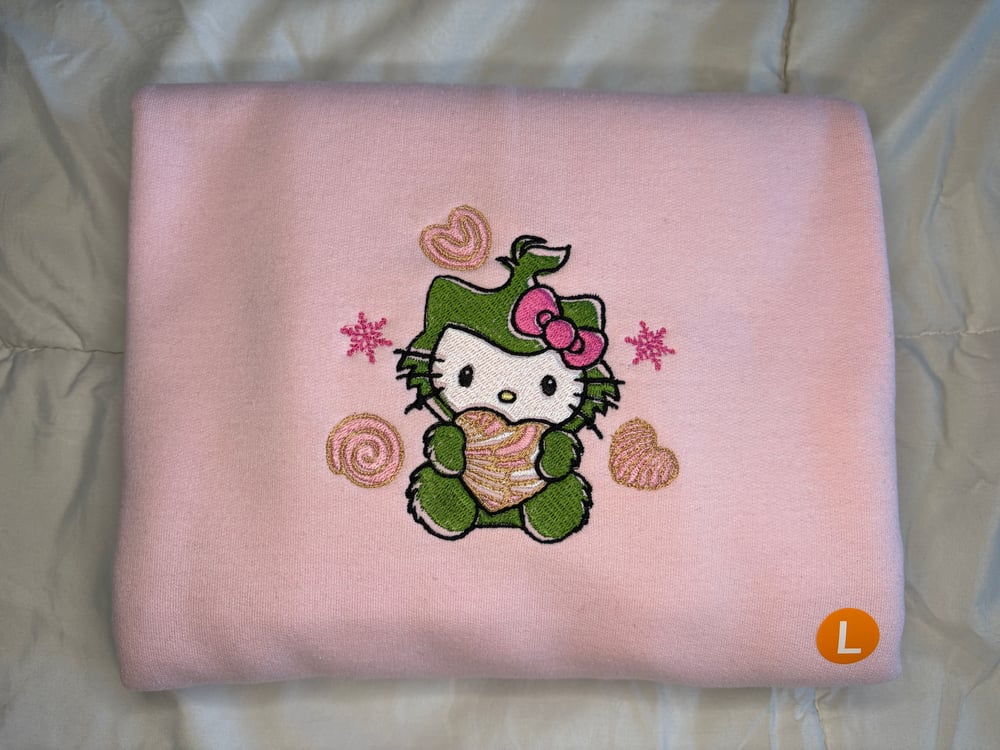 Image of Large Grinch Hello Kitty