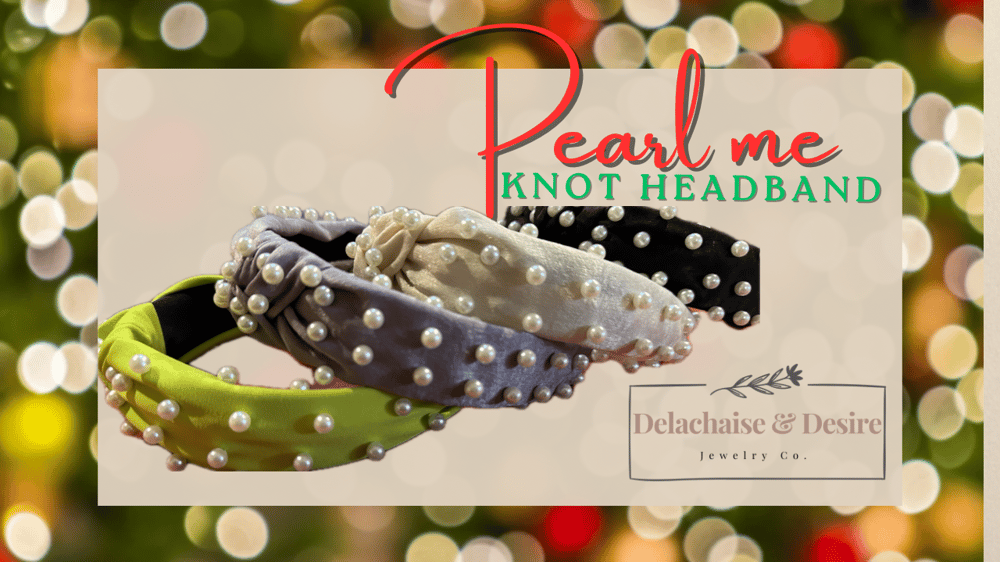 Image of Pearl me KNOT headband 