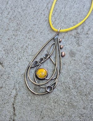 Yellow pendant -2