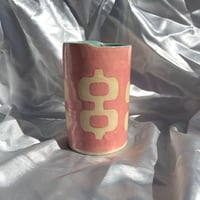 Image 3 of Pink & Aqua LG Travel Cup