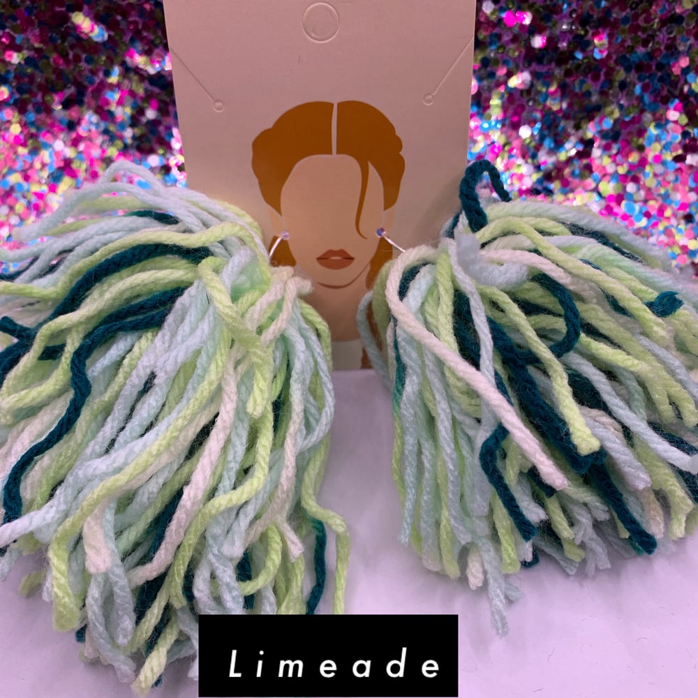 Image of Pom Pom Earrings
