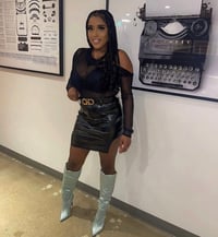 Black Leather | Skirt
