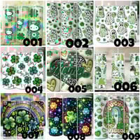 St patricks Day tumblers 