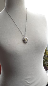 Image 3 of Human tooth organic soldered necklace