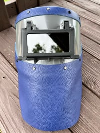 Image 2 of Blue leather Tigerhood fibre-metal 