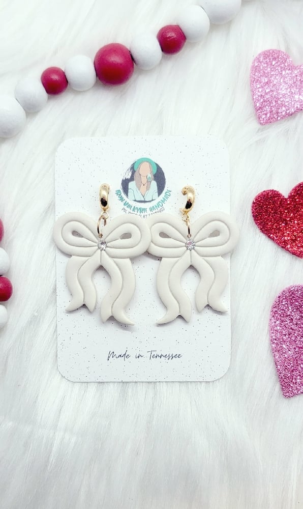 Image of Sweetheart Bow Dangles