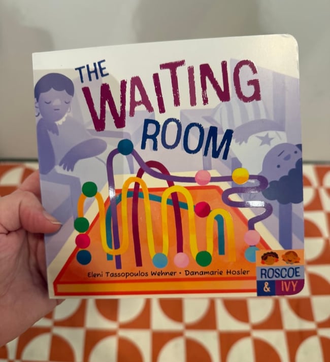 the waiting room board book