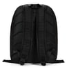 LAGOS TRAFFIC COUTURE LAPTOP TRAVELER'S BACKPACK (ICONIC STANCE BLK/WHT)