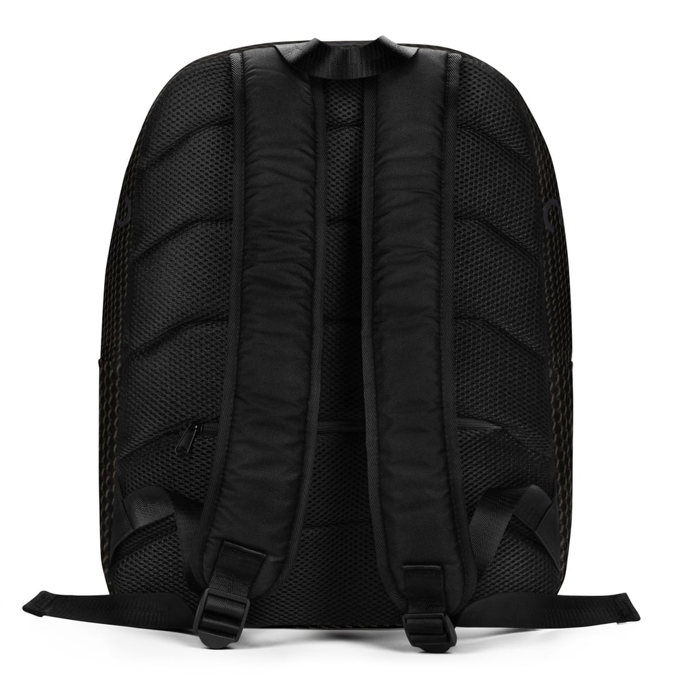 LAGOS TRAFFIC COUTURE LAPTOP TRAVELER'S BACKPACK (ICONIC STANCE BLK/WHT)