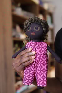 Image 1 of Hand made doll: Amani(Peace in Swahili)