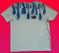 Image 2 of “CHERRY BOMBS” HAND PAINTED T-SHIRT 2XL