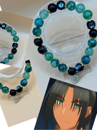 Image 4 of 🌸 Bracelets inspirés d’univers anime – Pierres naturelles
