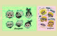 Image 1 of Naruto Sticker Sheets