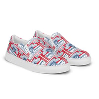 Image 2 of Women’s  "Van Buddet" slip-on canvas shoes