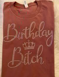 Image 2 of Personalize customize Rhinestone Tees