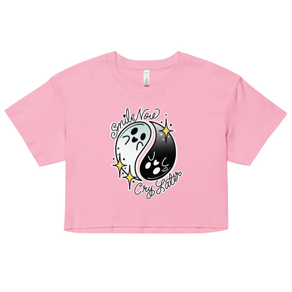 Image of Smile now, Cry later  crop top