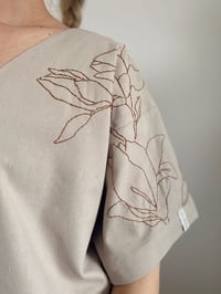 Image 3 of Linen Blend Top - Magnolia