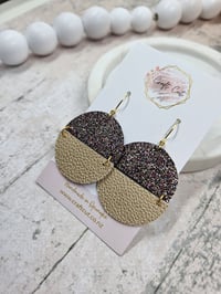 Image 2 of Glitter Disco Earrings
