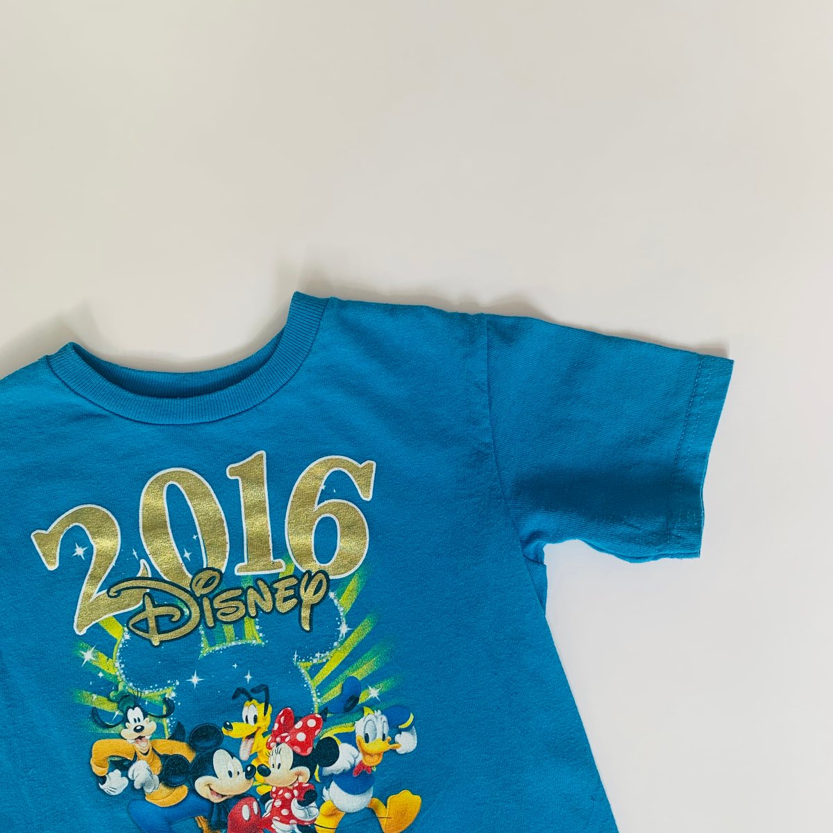 Image of Blue Disney t shirt size 3-4 years 