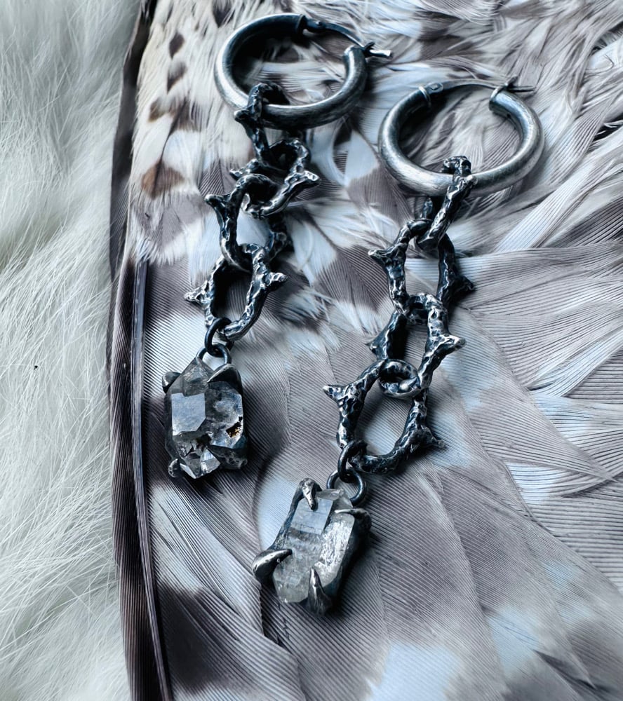 Image of Ice Thorns Earrings (Preorder)