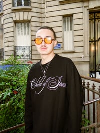 Image 4 of Black - Waffle Sweater