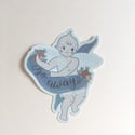 Cherub Go Away Sticker