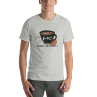 Image 2 of Retro Coffee E=mc2   Unisex t-shirt
