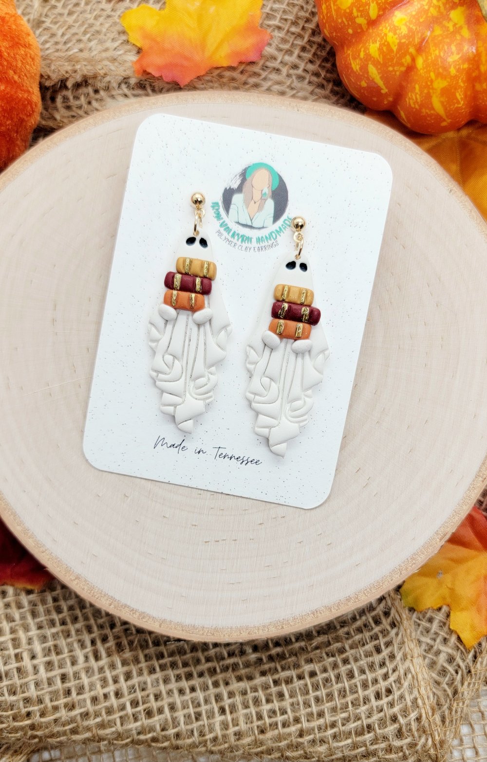 Image of Bookish Ghost Earrings