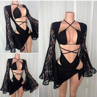 Image 2 of Black Lace Miami Swimsuit