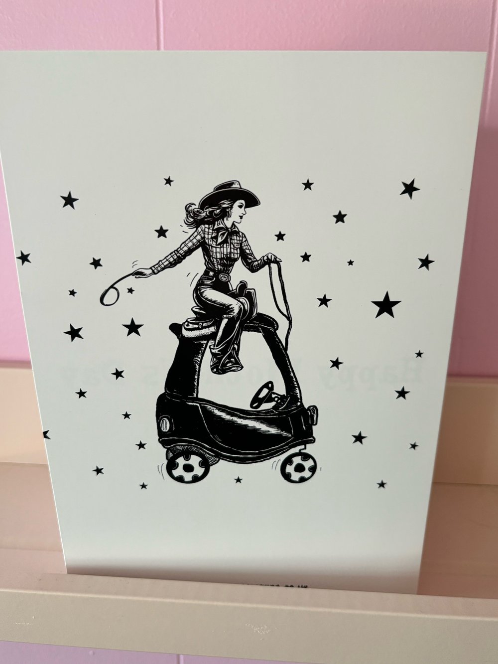 Image of Cowgirl cozycard