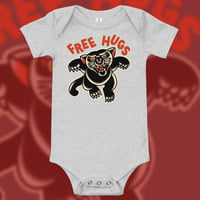 Image 2 of Free  Hugs - Baby onesie