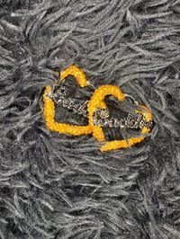 Image 5 of Heart hello kitty junk earrings 