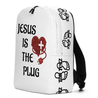 Image 2 of JESUS IS THE PLUG BACKPACK