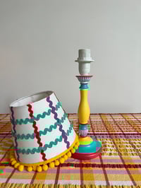 Image 2 of Tartan Daisy Lamp