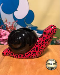 Image 2 of •ONLY 5 of 5O• Gary Leopard Print Glaze Limited Edition Cocktail Mug - Free Shipping