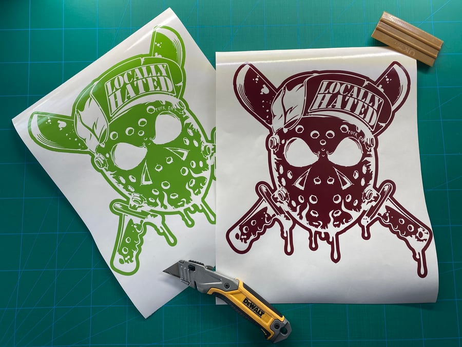 Image of 12" Vorhees Decal