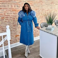 Image 3 of Denim Coat (NEW)