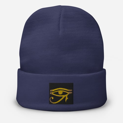 Image of Eye am Embroidered Beanie