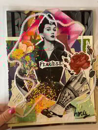 Image 1 of “Fearless” Laminated Collage