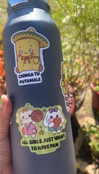 Image 2 of "All Girls Just Want To Have Pan" Sticker