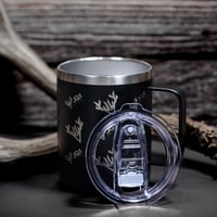 Image 3 of JQ3DESIGNS Insulated Coffee Mug with Lid - 12 oz