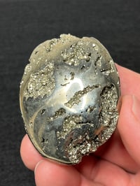 Image 2 of Pyrite Palm Stone #2580