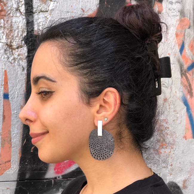 Orecchini Demo Lens black 