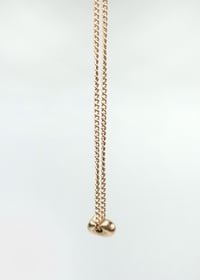Image of Gold Space Junk Bead on chain 1.05