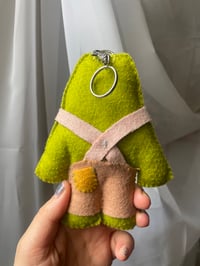 Image 2 of Farren the Fishy Frog Keychain