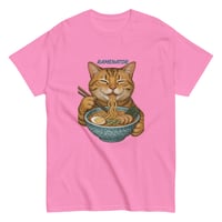 Image 1 of Unisex classic tee, Ramenator Cat T-Shirt | Funny Ramen Cat Graphic Tee