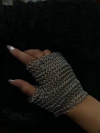 Image 2 of ironbane fingerless glove ♱